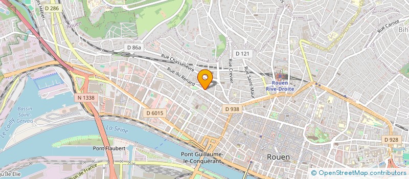 localisation de l'entreprise SCI DE LA RUE DU RENARD  ROUEN