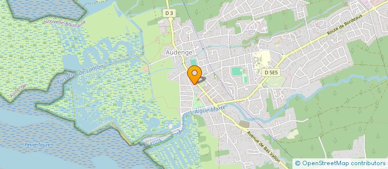 localisation de l'entreprise SCI DE LA RUE DU STADE  AUDENGE