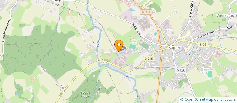 localisation de l'entreprise SCI DE LA RUE DU TOURNIER  SAMER