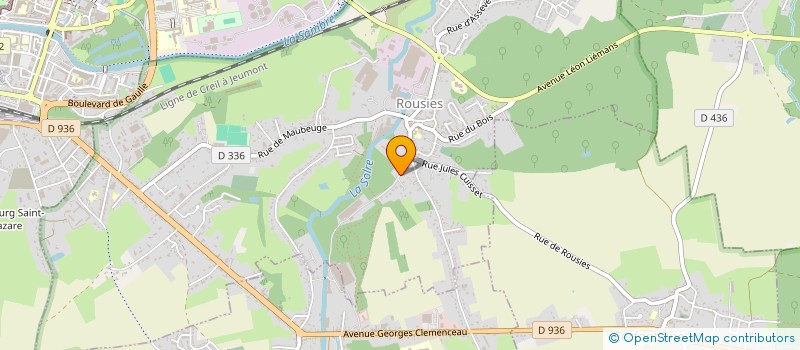 localisation de l'entreprise SCI DE LA RUE DU TRANSVAAL  ROUSIES