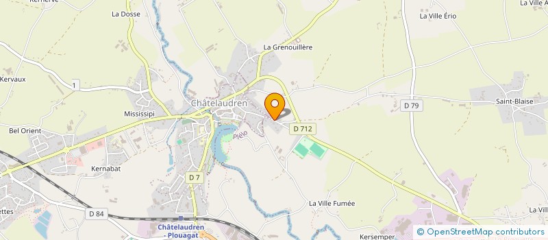 localisation de l'entreprise SCI DE LA RUE FROMENT à PLELO
