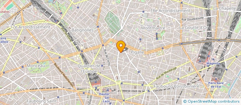 localisation de l'entreprise SCI DE LA RUE GALLIENI  PARIS