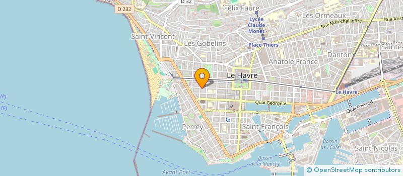 localisation de l'entreprise SCI DE LA RUE GEORGES BRAQUE à LE HAVRE