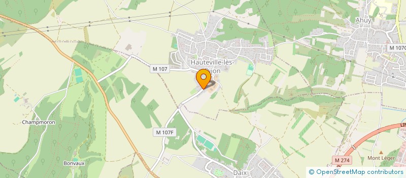 localisation de l'entreprise SCI DE LA RUE JEANNIN  DAIX