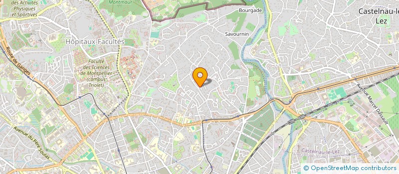 localisation de l'entreprise SCI DE LA RUE JOFFRE à MONTPELLIER