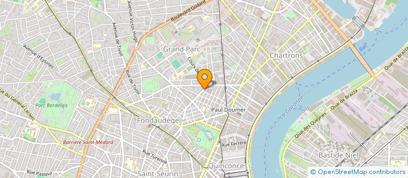 localisation de l'entreprise SCI DE LA RUE LAGRANGE N 11  BORDEAUX