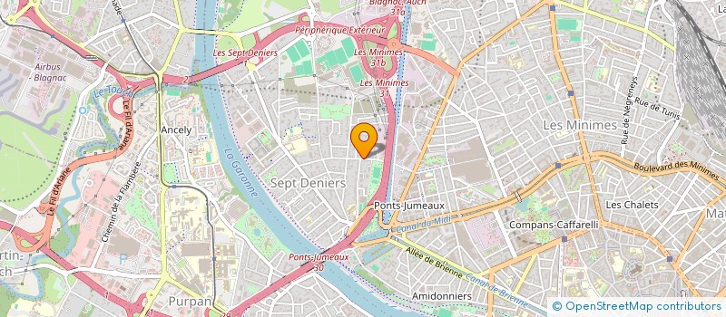 localisation de l'entreprise SCI DE LA RUE LOUIS HEROLD à TOULOUSE