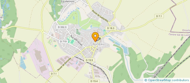 localisation de l'entreprise SCI DE LA RUE MARCEAU à AUNEAU-BLEURY-SAINT-SYMPHORIEN