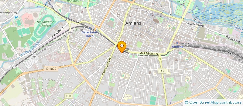 localisation de l'entreprise SCI DE LA RUE MASCLEF à AMIENS