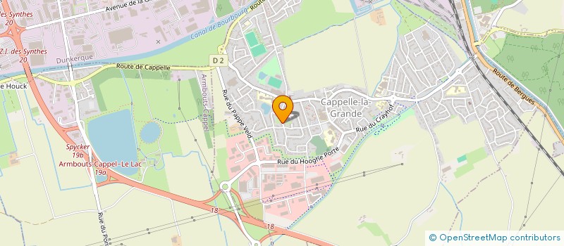 localisation de l'entreprise SCI DE LA RUE MERCURE  CAPPELLE-LA-GRANDE