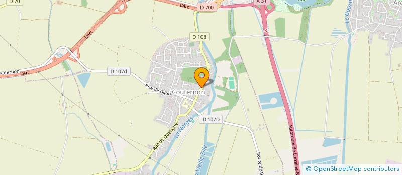 localisation de l'entreprise SCI DE LA RUE MONGE 6  COUTERNON
