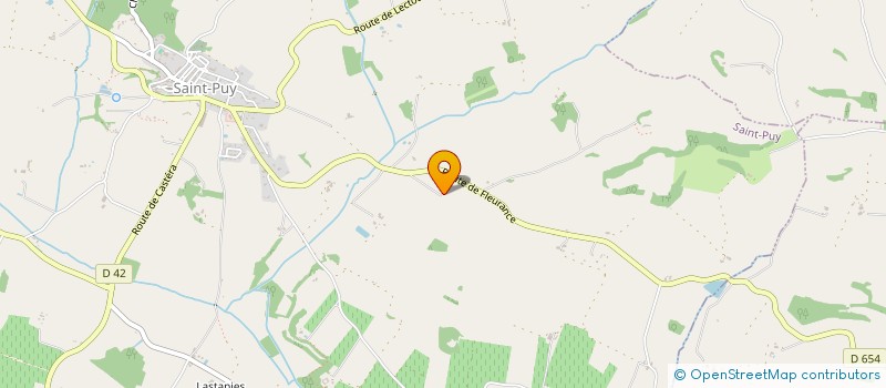 localisation de l'entreprise SCI DE LA RUE NEUVE  SAINT-PUY