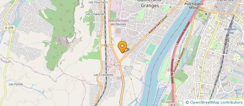 localisation de l'entreprise SCI DE LA RUE PASTEUR à GUILHERAND-GRANGES
