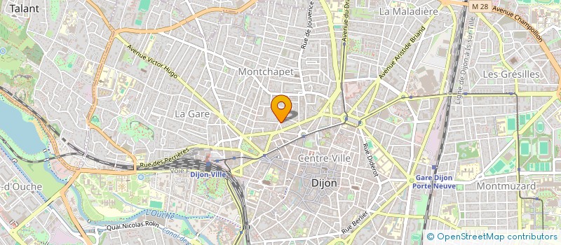 localisation de l'entreprise SCI DE LA RUE PHILIPPE POT  DIJON