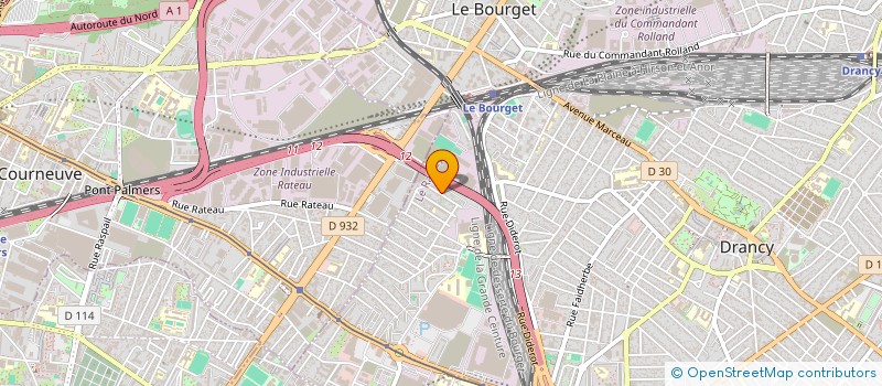 localisation de l'entreprise SCI DE LA RUE PIEROT à DRANCY
