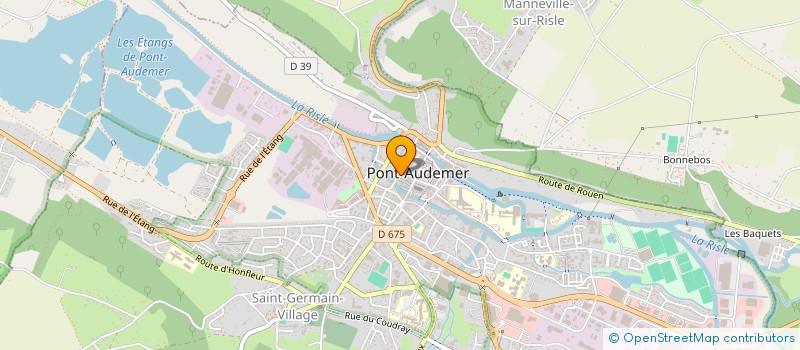 localisation de l'entreprise SCI DE LA RUE SADI CARNOT à PONT-AUDEMER