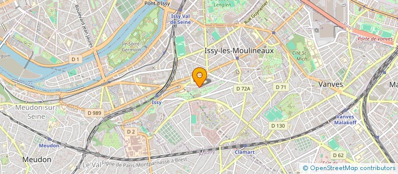 localisation de l'entreprise SCI DE LA RUE SAINT MARTIN à ISSY-LES-MOULINEAUX
