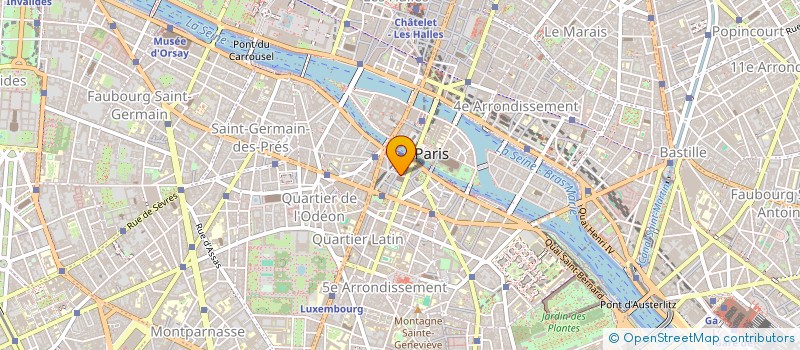 localisation de l'entreprise SCI DE LA RUE SAINT SEVERIN  PARIS