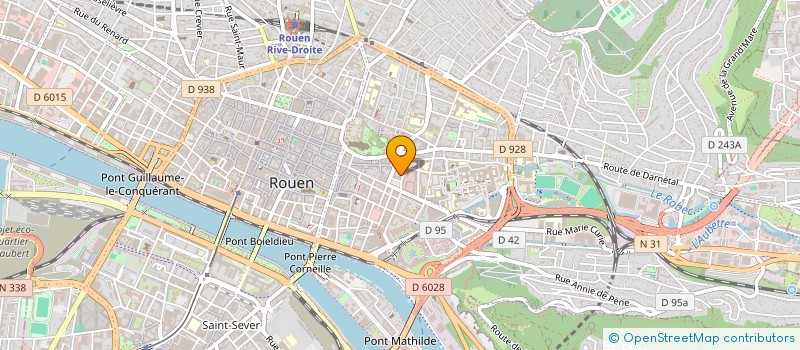 localisation de l'entreprise SCI DE LA RUE SARRAIL  ROUEN