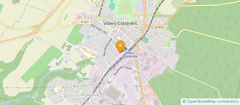 localisation de l'entreprise SCI DE LA RUE VICTOR HUGO à VILLERS-COTTERETS