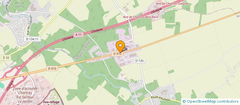 localisation de l'entreprise SCI DE LA SABLIERE  VERN-SUR-SEICHE