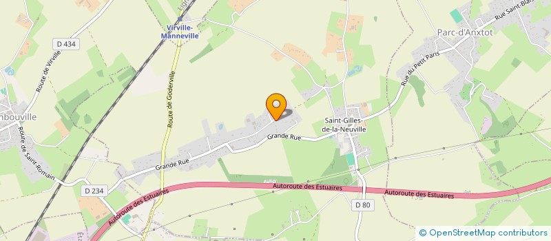 localisation de l'entreprise SCI DE LA SABLIERE  SAINT-GILLES-DE-LA-NEUVILLE