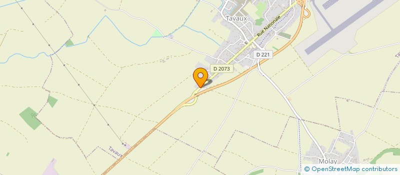 localisation de l'entreprise SCI DE LA SABLONNE  TAVAUX