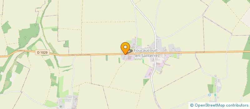 localisation de l'entreprise SCI DE LA SABLONNIERE  FOUCAUCOURT-EN-SANTERRE