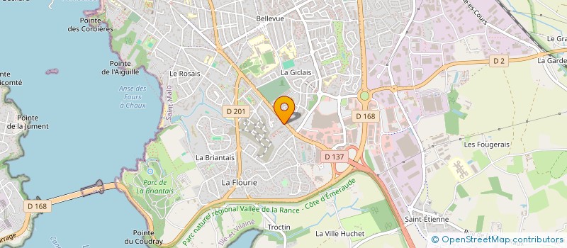 localisation de l'entreprise SCI DE LA SABOTERIE  SAINT-MALO