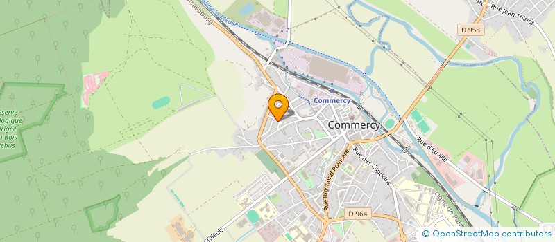 localisation de l'entreprise SCI DE LA SABRI à COMMERCY