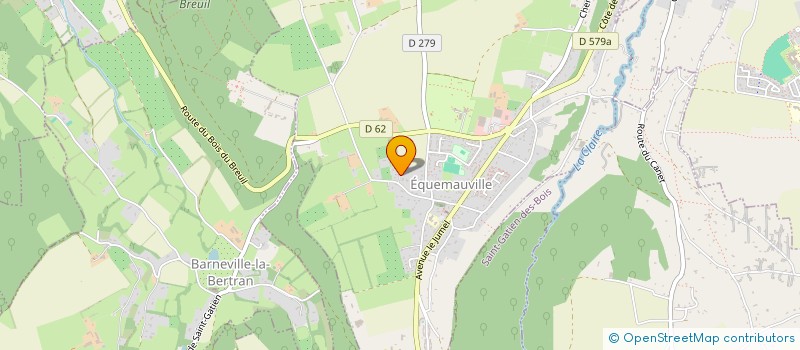 localisation de l'entreprise SCI DE LA SAINT HONORE à EQUEMAUVILLE