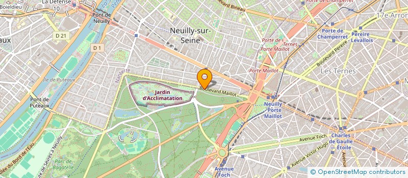 localisation de l'entreprise SCI DE LA SAINTE TRINITE à NEUILLY-SUR-SEINE