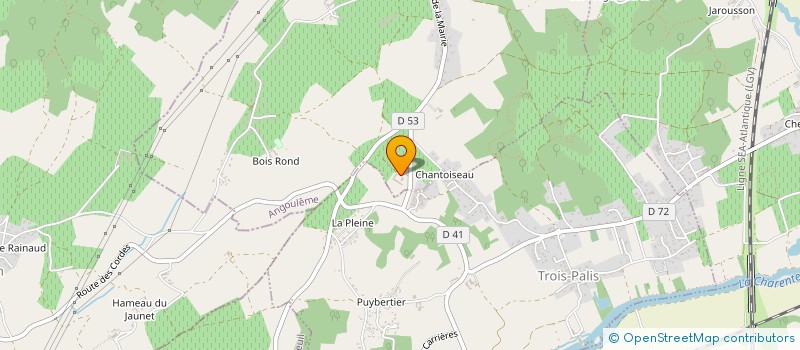 localisation de l'entreprise SCI DE LA SALAMANDRE à SAINT-SATURNIN