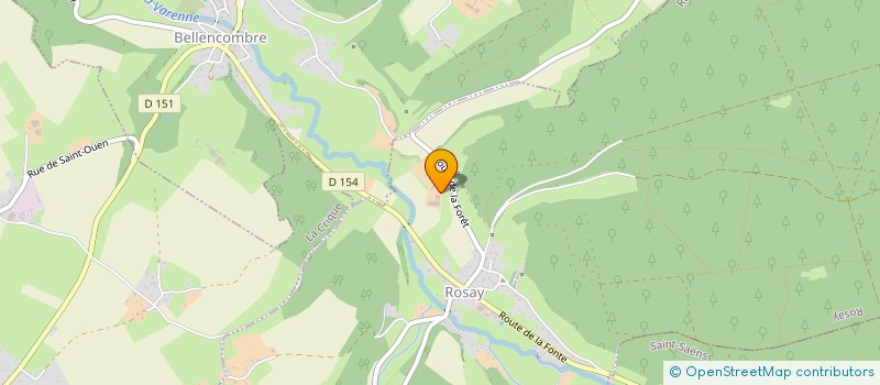 localisation de l'entreprise SCI DE LA SALLE  SAINT-MARTIN-OSMONVILLE