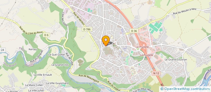 localisation de l'entreprise SCI DE LA SALLE  PLERIN