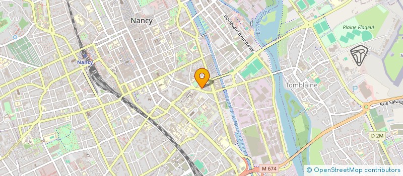 localisation de l'entreprise SCI DE LA SALLE  NANCY