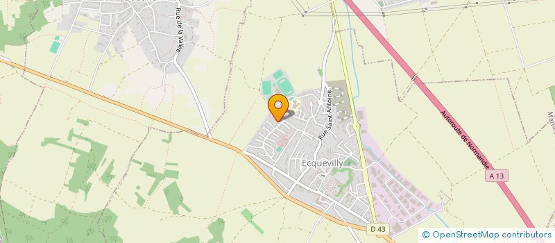 localisation de l'entreprise SCI DE LA SALONIQUE  ECQUEVILLY