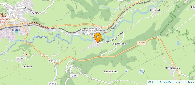 localisation de l'entreprise SCI DE LA SANTOIRE à SEGUR-LES-VILLAS