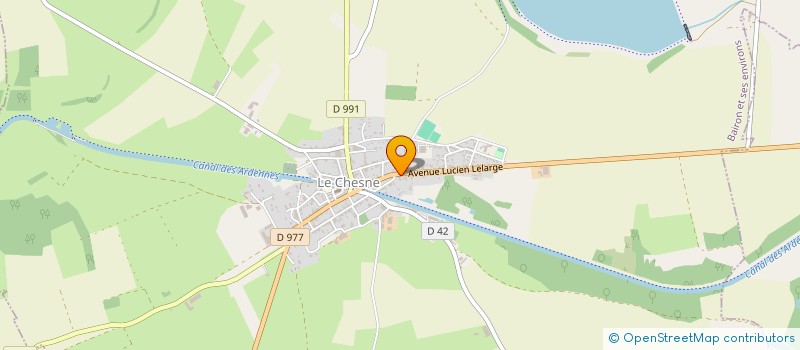 localisation de l'entreprise SCI DE LA SAULE  BAIRON ET SES ENVIRONS