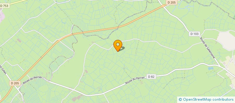 localisation de l'entreprise SCI DE LA SAUVAGETTE à SOULLANS
