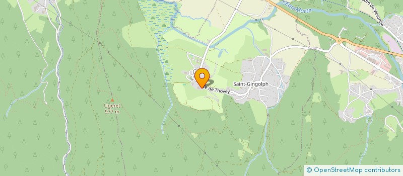 localisation de l'entreprise SCI DE LA SAUVEGARDE  GIEZ