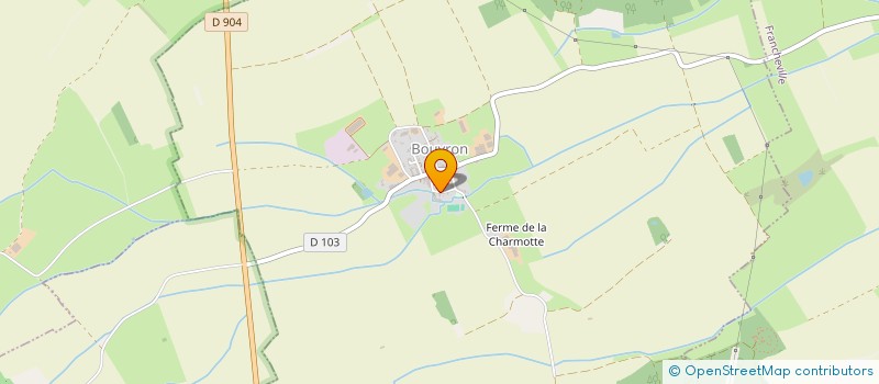 localisation de l'entreprise SCI DE LA SAVONNIERE  BOUVRON