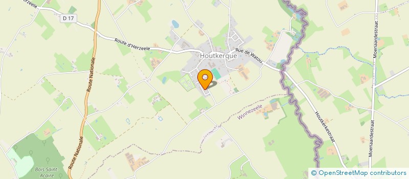 localisation de l'entreprise SCI DE LA SCHAAPBECQUE  BAMBECQUE