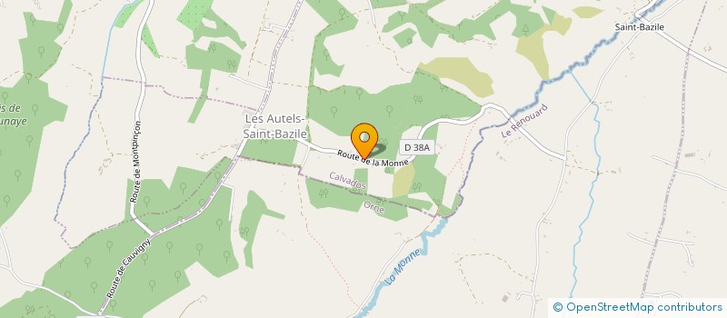 localisation de l'entreprise SCI DE LA SCIERIE  LESSARD-ET-LE-CHENE