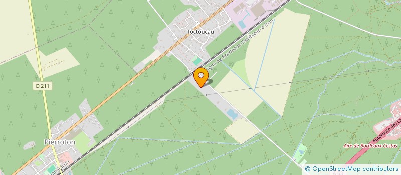 localisation de l'entreprise SCI DE LA SCIERIE  CESTAS