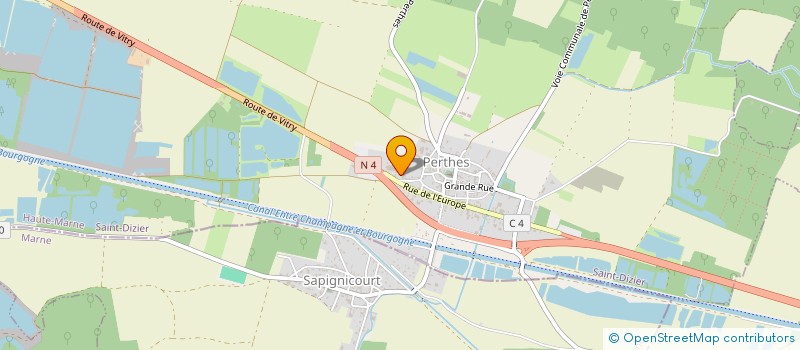localisation de l'entreprise SCI DE LA SCIERIE DE PERTHES à PERTHES