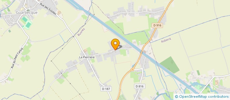 localisation de l'entreprise SCI DE LA SDL  BUSNES