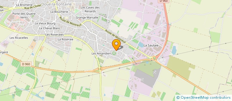 localisation de l'entreprise SCI DE LA SEIGNEURIE MORDRET  DOUE-EN-ANJOU