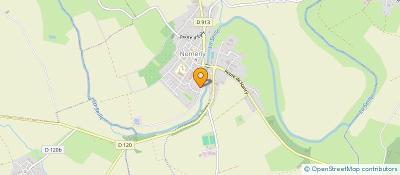 localisation de l'entreprise SCI DE LA SEILLE  ABAUCOURT