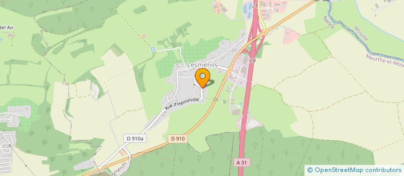 localisation de l'entreprise SCI DE LA SEILLE  LESMENILS